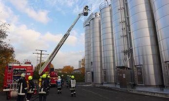 Éteindre d'incendie silo