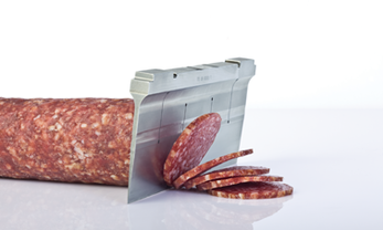 Découpe ultrasonique de saucisses et de pâté